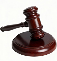 Wooden Gavel and Sound Block Set, 9.8 Inch Judge Gavel with 4.8 Inch Block, Loud