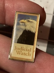 Vintage Judicial Watch Pin