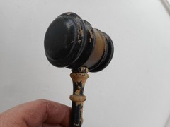 1955 AHAA American Animal Hospital Association Veterinary Judge Gavel Hammer