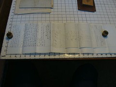 vintage paper: Legal document, Mechanics Lein, 1871, Lycoming County, PA