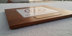 Vintage American Arbitration Association Service Plaque Award Mediation Wood