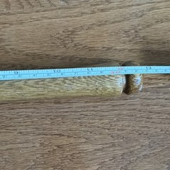 Wooden Gavel Judge Lawyer Legal Collectible Courtroom Hammer