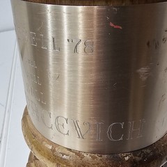 Citi Sell HUGE 1978 Solid Wood Gavel Judge Auctioneer Mallet Hammer R.KOVHCEVICH