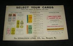 Orig 1930s Advertising Card DONALDSON LITHO CO NEWPORT KY Bleistein v. Donaldson