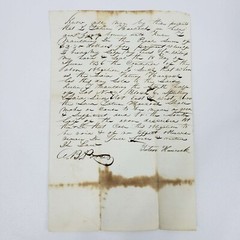 1836 Iowa Territory Henry County Filed 1839 Land Contract Bond HDCLC3614