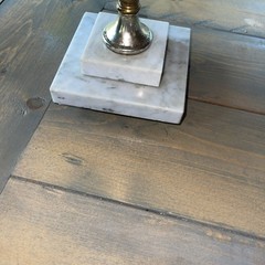 Vintage 20″ Brass & Marble Scales of Justice Mid Century Balance Scale