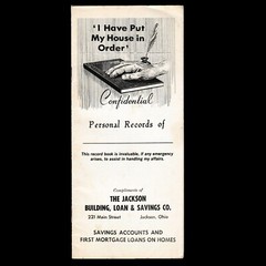 1967 I Have Put My House in Order Personal Records Book Financial Legal On Death