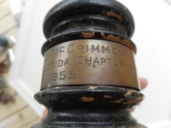 1955 AHAA American Animal Hospital Association Veterinary Judge Gavel Hammer