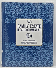 NEW My Family Estate Legal Document Kit Will Advance Directive Power of Attorney