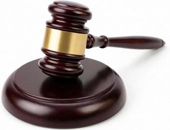 Solid Wood Judge Gavel Set with Matching Sound Block – Professional & Elegant