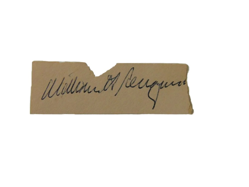 “Supreme Court Chief Justice ” William Rehnquist Cut Signature