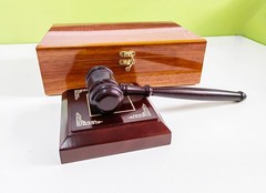Premium Wooden Gavel and Block Set – Ideal Judge’s Gift, Courtroom Accessory