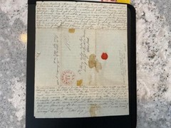 1833 Poignent Letter from Wife of Future NY Supreme Court Justice Henry W Taylor