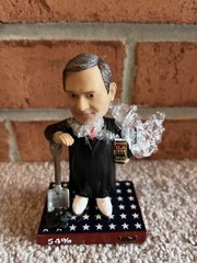 Harlan Fiske Stone Bobblehead Green Bag Supreme Court Justice – brand new in box