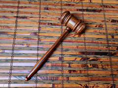 BEAUTIFUL HARDWOOD GAVEL – HARDWOOD HAMMER, NICE!!!!