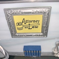 Unique ATTORNEY AT LAW Desk Paper Holder – CUSTOM MADE / UNIQUE