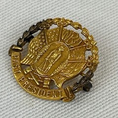 Vintage WBA Women’s Bar Association Past President Pin 10K Gold Filled