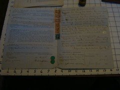 vintage paper: RANDOLF MASSACHUSETTS DEED from 1862 w/ wax seals & tax stamps