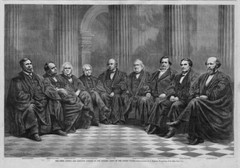 SUPREME COURT OF THE UNITED STATES, CHIEF JUSTICE AND ASSOCIATE JUSTICES OF 1868