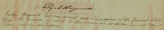 RARE! “19th Century Ohio Supreme Court” Elijah Hayward Mounted Cut Signature