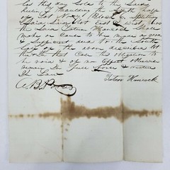 1836 Iowa Territory Henry County Filed 1839 Land Contract Bond HDCLC3614