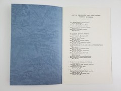 1957 American Bar Association Lawyer Convention ABA Scotland UK Delegate List