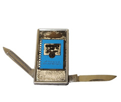 Vintage CAMPBELL’S LIST Directory of Selected Lawyers MONEY CLIP File Knife TOOL