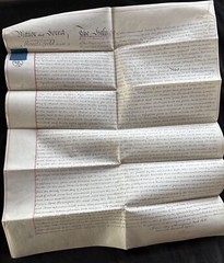Antique Vellum London England Queen Victoria Era Document 1859 20x 24 Original