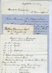 LEGAL DOCUMENTS RELATED TO US MARSHAL WATSON FREEMAN – 1859-1861