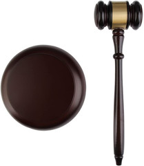 Wooden Gavel and Sound Block Perfet for Judge Lawyer Auction Sale