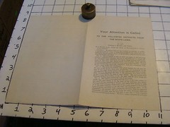 Vintage paper: Extracts from State Laws, 1893, Claremont, re: Dog Law; Hawkers