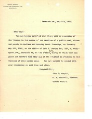 1902 – JOHN F. MURPHY ATTORNEY AND COUNSELORS AT LAW – SCRANTON PA – VERY GOOD