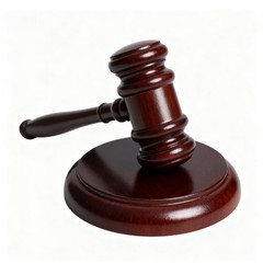 Wooden Gavel and Sound Block Set for Lawyer Judge Auction Sale Meetings