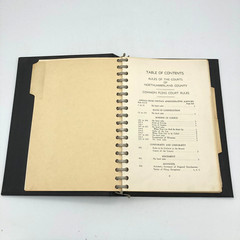 Rules Of Court Northumberland County Pennsylvania 1962 PA Law Book Orphans +More