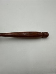 Judges Wood Gavel Authentic Wooden Judge Vintage Solid 12 Inches Excellent Cond.