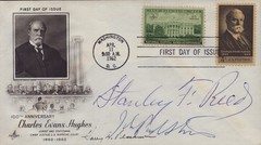 STANLEY F. REED – FIRST DAY COVER SIGNED WITH CO-SIGNERS