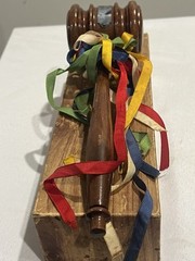 Vintage Horn Gavel Order Of The Eastern Star Worthy Matron Masons 1941 Georgia
