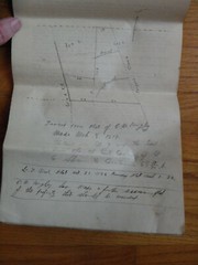 Antique 16 Page Title Abstract-1883-1928-Cobb County Georgia-HandDrawn Map-Burtz
