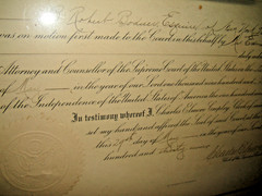 Antique U.S. Supreme Court Appointment Document New York 1930’S RARE Borduer