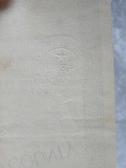 1898 Marriage License-J T Hall & Maggie Hubbard-Floyd County Georgia