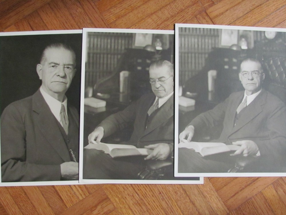 C 1940 HARRY E BROWN GENESEO IL – LAW OFFICE 3 PHOTO SET