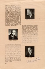 POTTER STEWART – BOOK PAGE SIGNED
