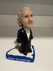 John Rutledge 2010 Bobblehead Green Bag Supreme Court Justice NEW NO BOX