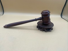 VTG Wooden Gavel See Pictures