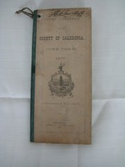 1876 Vermont County of Caledonia June Term Court calendar booklet