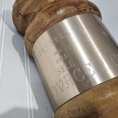 Citi Sell HUGE 1978 Solid Wood Gavel Judge Auctioneer Mallet Hammer R.KOVHCEVICH