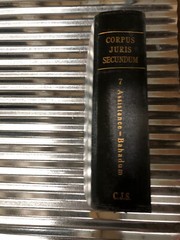 Corpus Jurum Secundum – Over 100 Volumes With Appendices And Indexes As Well!