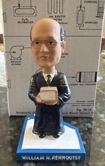 William Rehnquist BLUE Bobblehead Green Bag Supreme Court Justice – NEW with BOX