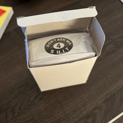 SUPREME STAMP “Dont Ask Me 4 Sh*t” BRAND NEW IN BOX FAST SHIPPING AUTHENTIC