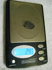 Pre-1997 DADE COUNTY CIRCUIT COURTS (10 Year) Sterling w/ Ruby Service Pin w Box